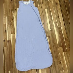 Kyte Baby Bamboo Sleep Sack 1.0 TOG Size L Light Blue Zippered Wearable Blanket